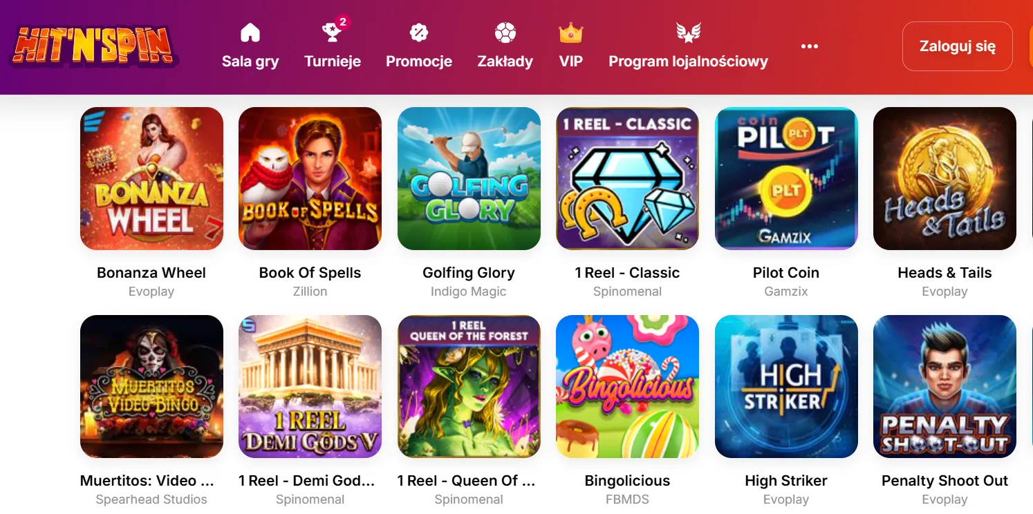 HitNSpin Casino